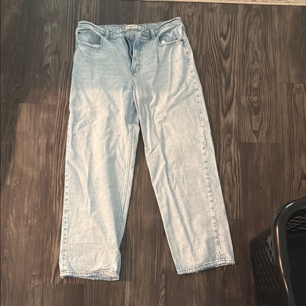 Abercrombie & Fitch Light Blue High Rise Jeans